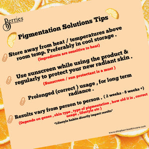 Pigmentation Solutions - BerriesSkinCare